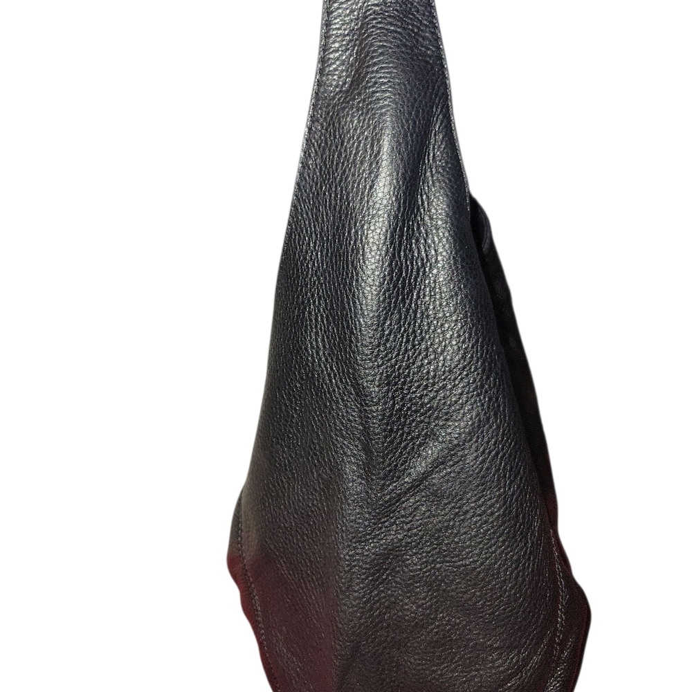 Michael Kors Large Black Leather Hobo Bag - Picture 14 of 15